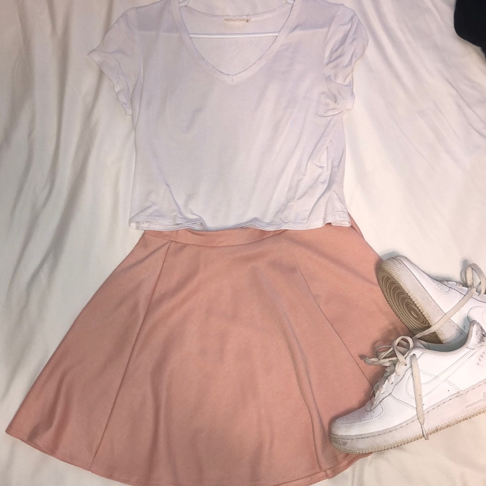 Pink Skater Skirt!